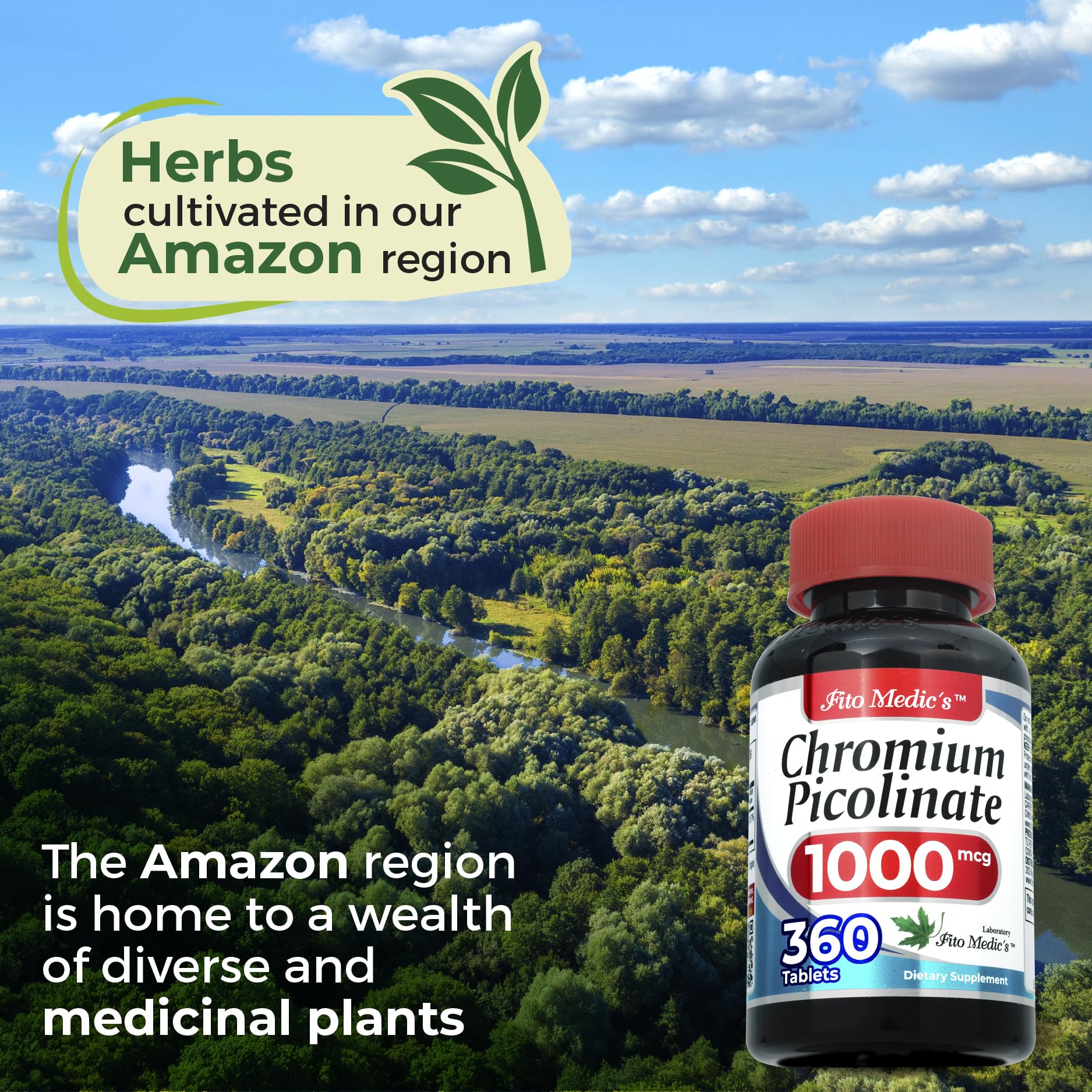 Product packaging for FITO MEDICS Chromium Picolinate