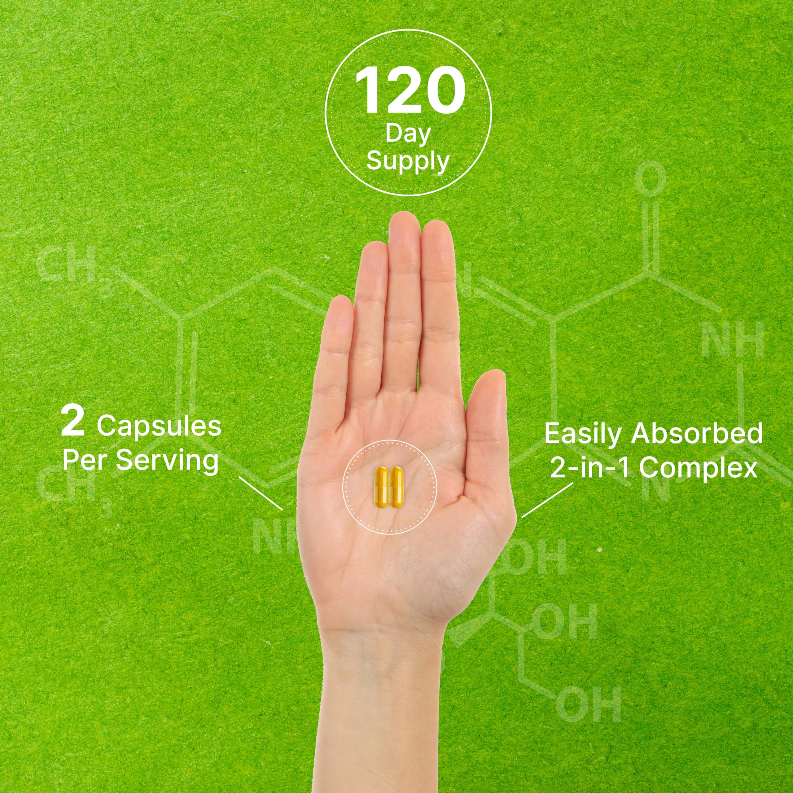 Front packaging of the product