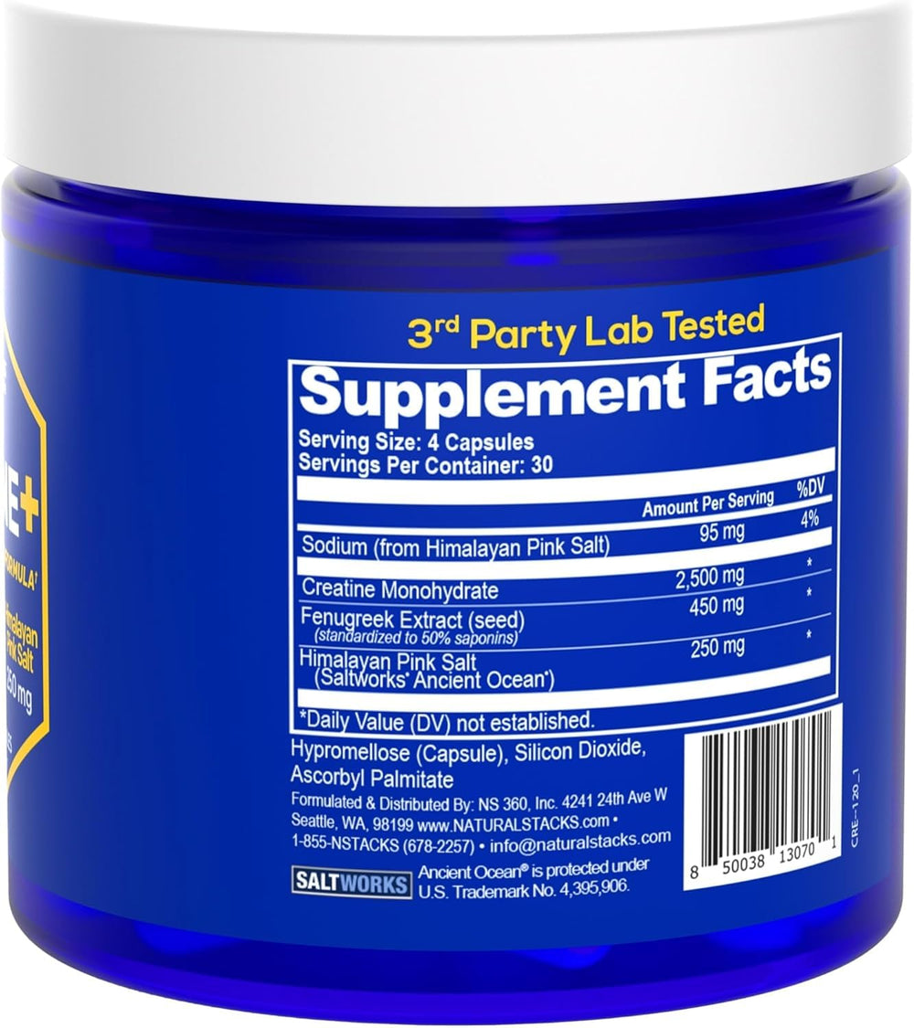 Front view of product packaging