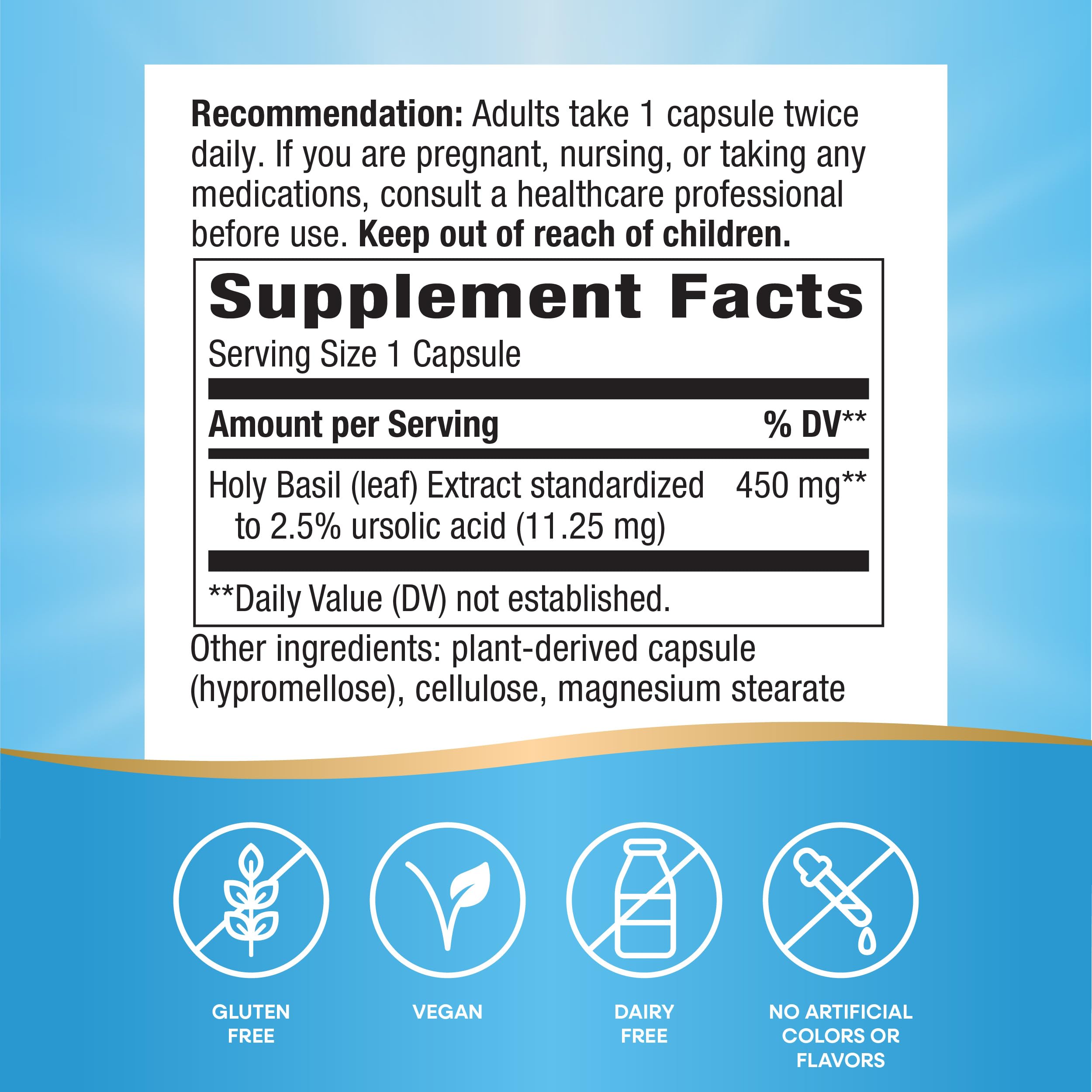 Product packaging variation warning