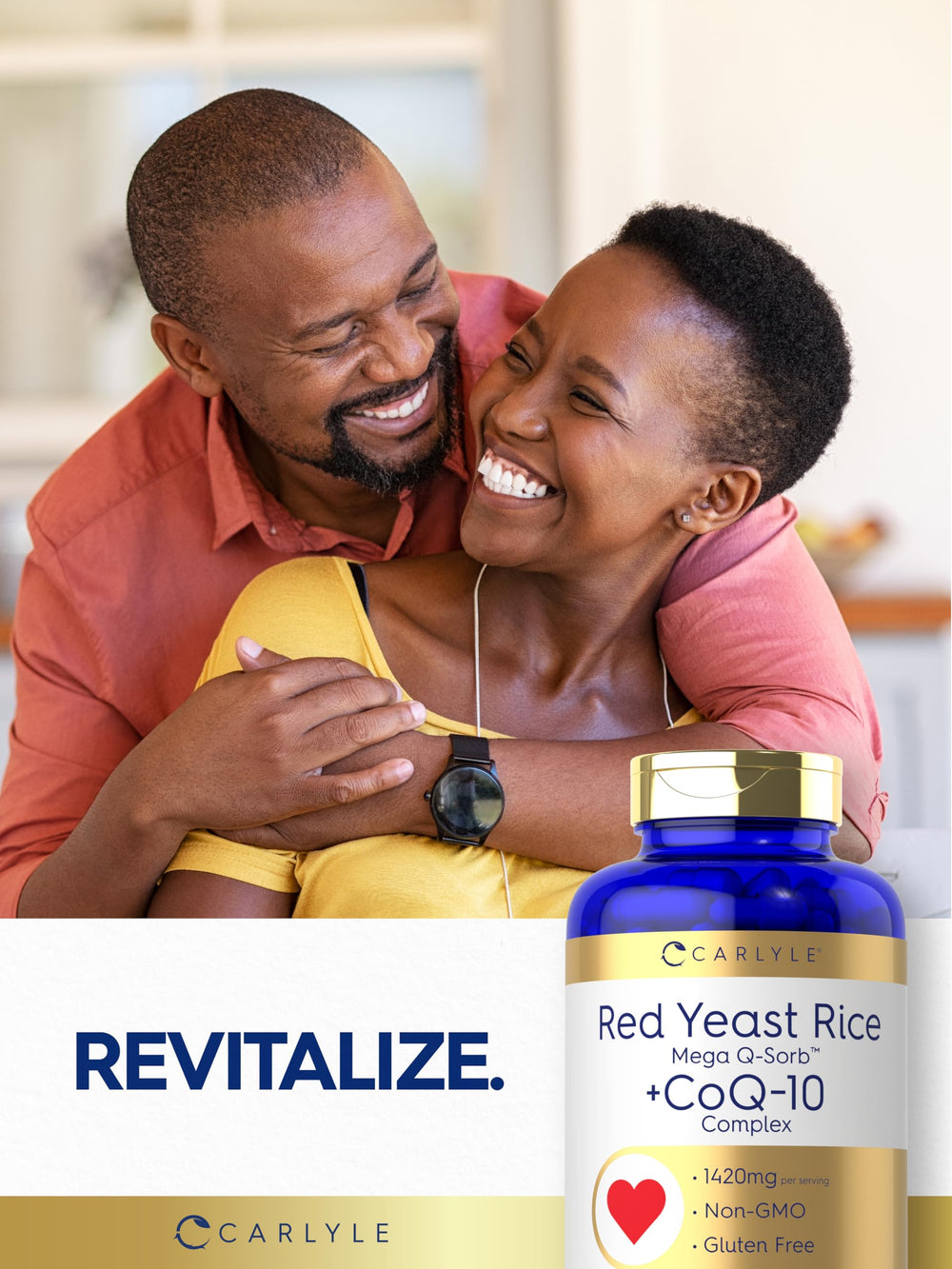 Product packaging featuring Carlyle label