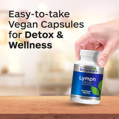 Close-up of natural herbal blend used in Lymph Detox