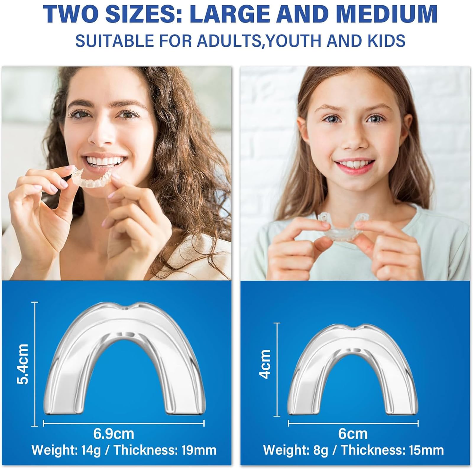 professional-designed teeth grinding guard for clenching