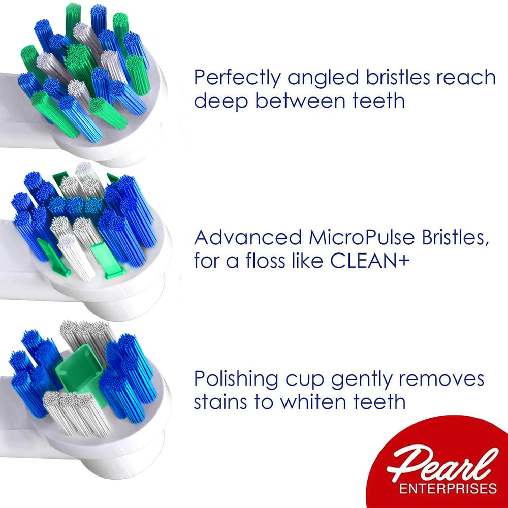 Professional electric toothbrush head assortment with Dupont bristles