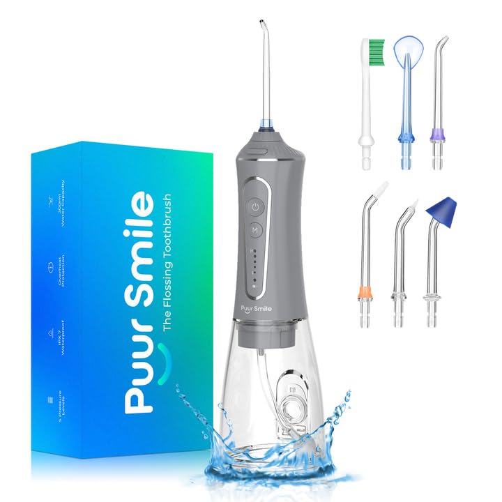 Grey Professional Water Flosser front view