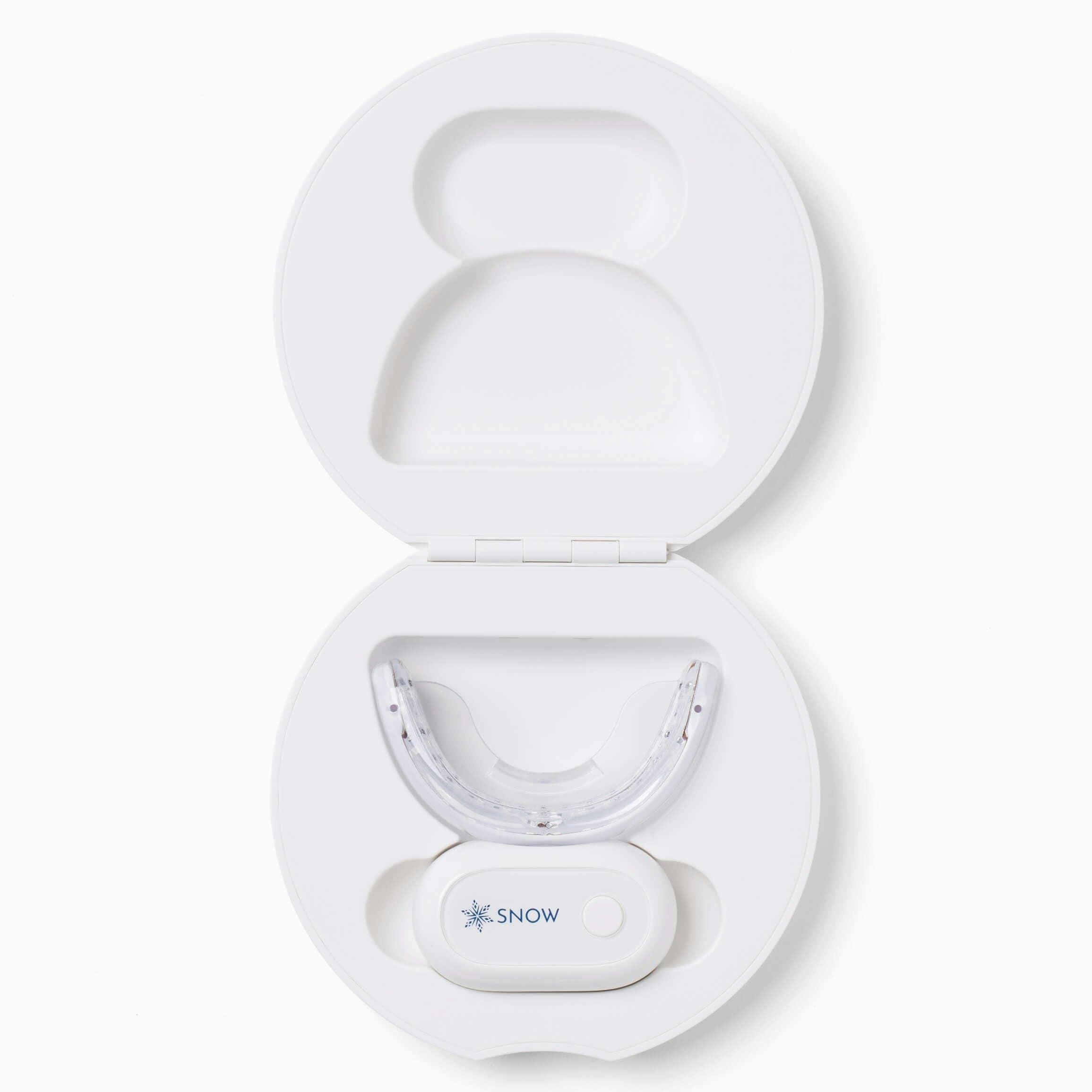 Professional-level whitening results demonstration