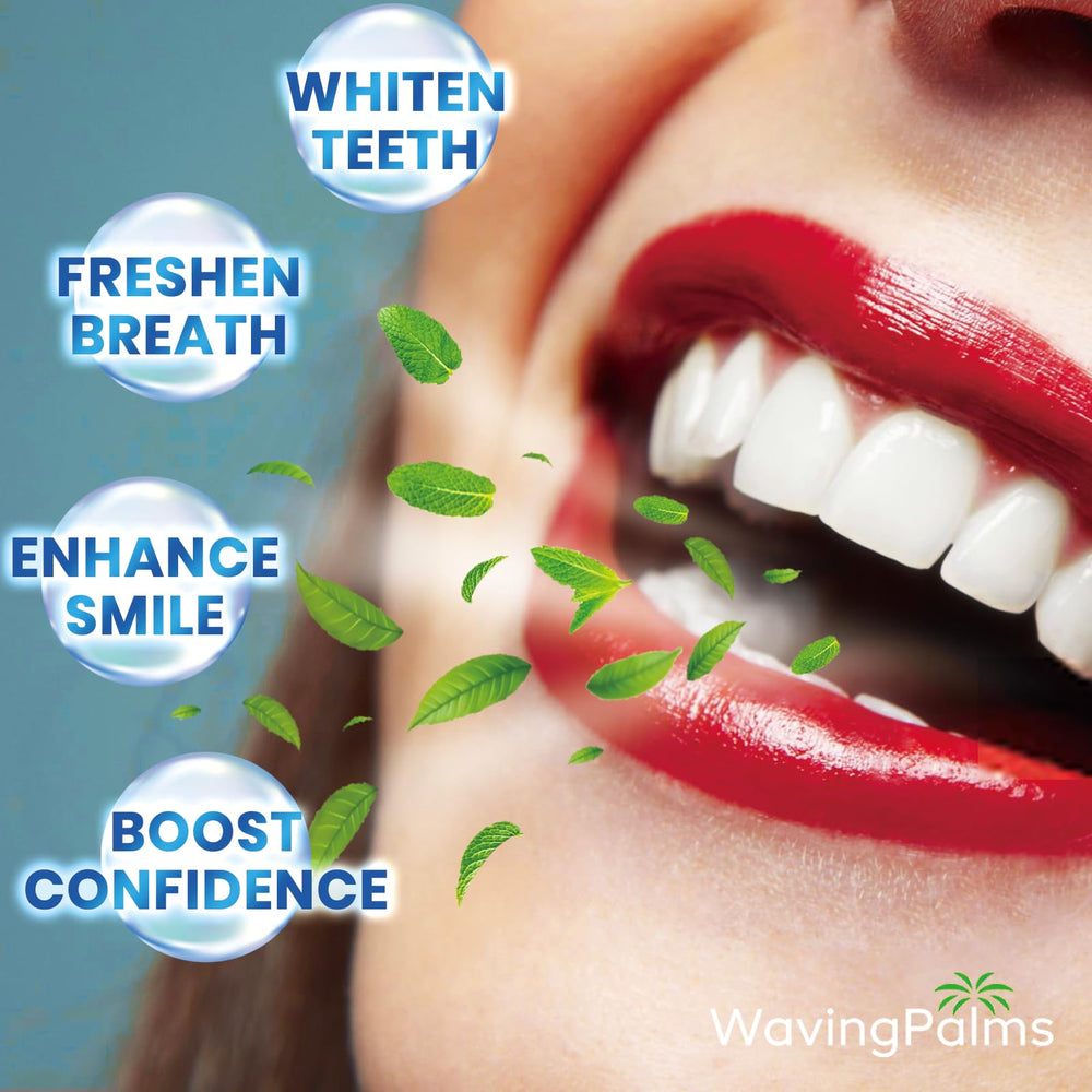 Stains on teeth before whitening (coffee, tea, wine, tobacco)