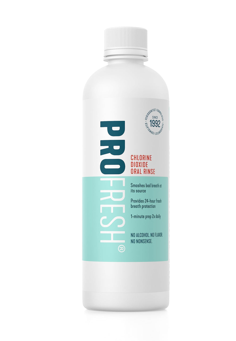 Three 16.9 oz ProFresh Oral Rinse bottles