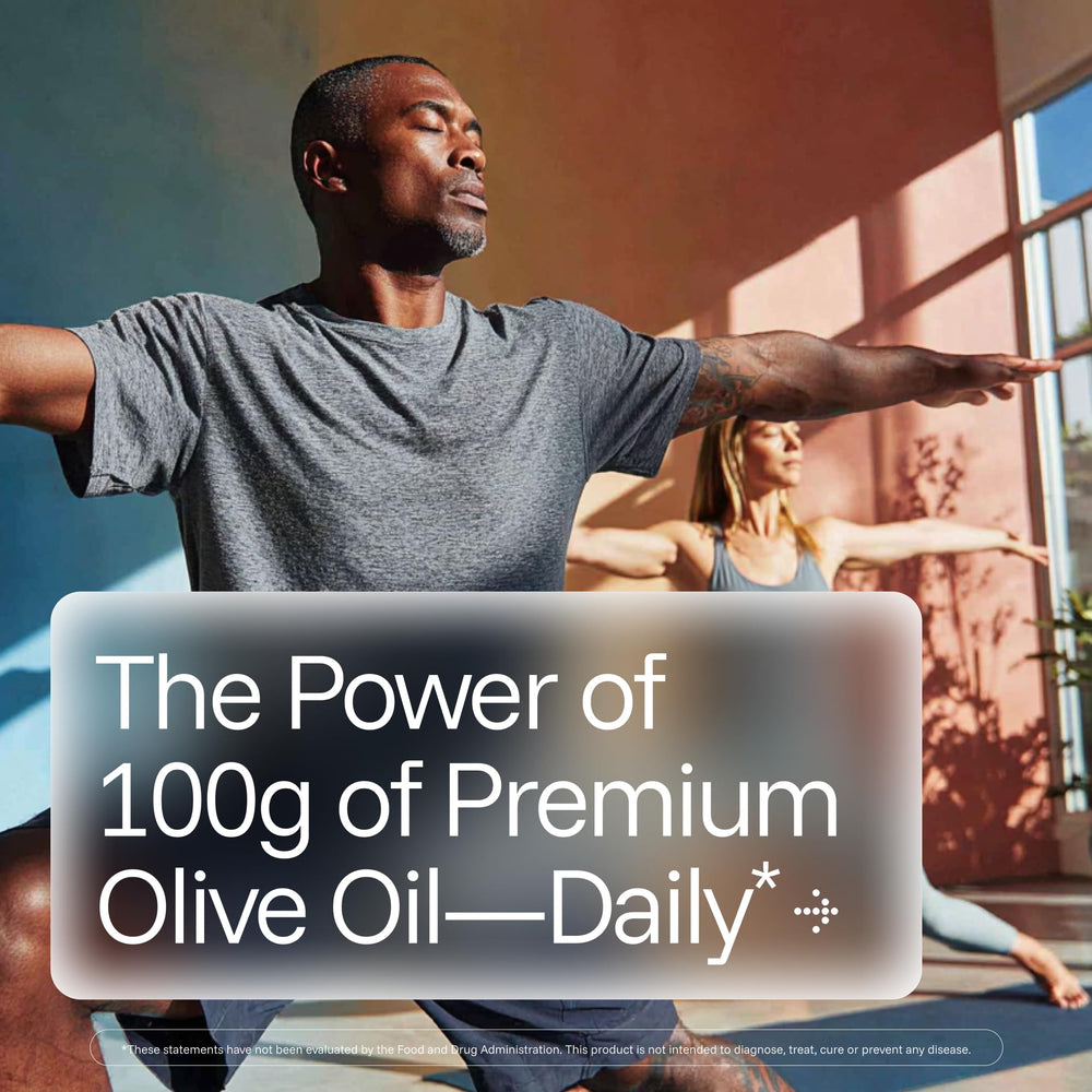 Hydroxytyrosol capsules close-up