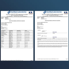 Capsule bottle with label detailing NAD+ booster ingredients