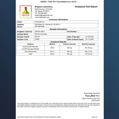 ProHealth bottle with packaging and lab results badge
