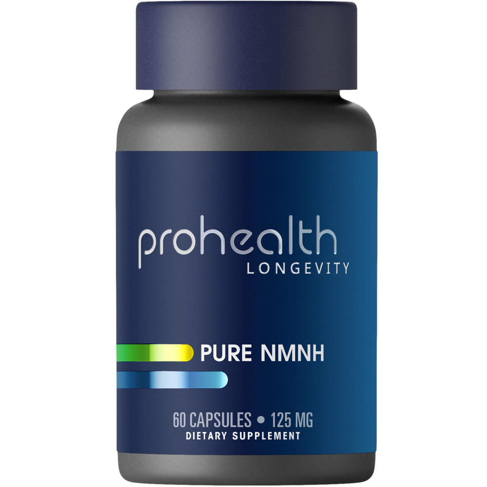ProHealth Pure NMNH 125 mg bottle with 60 capsules