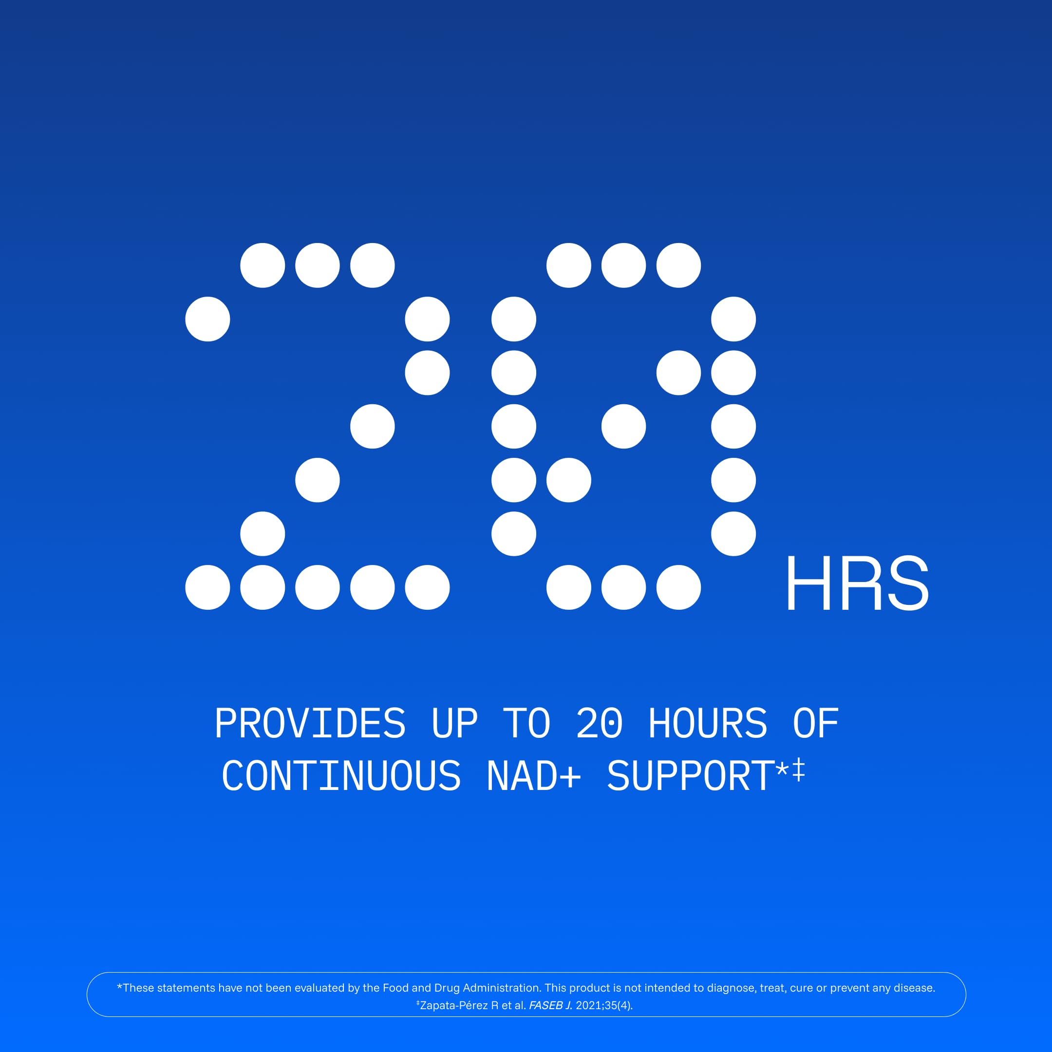 Supplement facts panel close-up