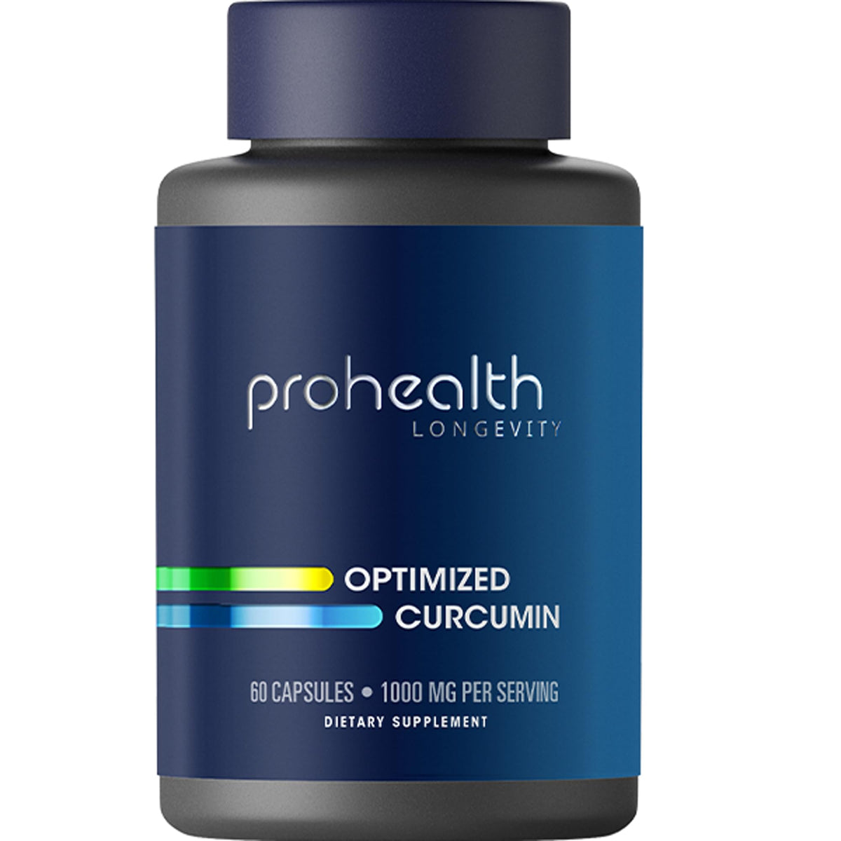 ProHealth Turmeric Curcumin bottle with 60 capsules
