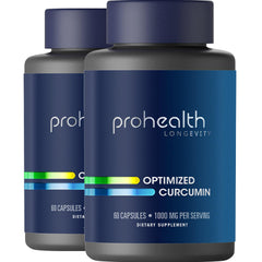 ProHealth Turmeric Curcumin bottle front view