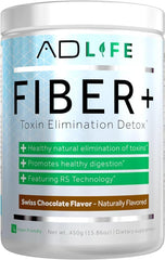 Project AD Fiber+ Chocolate Fiber Powder 16.4 oz bottle