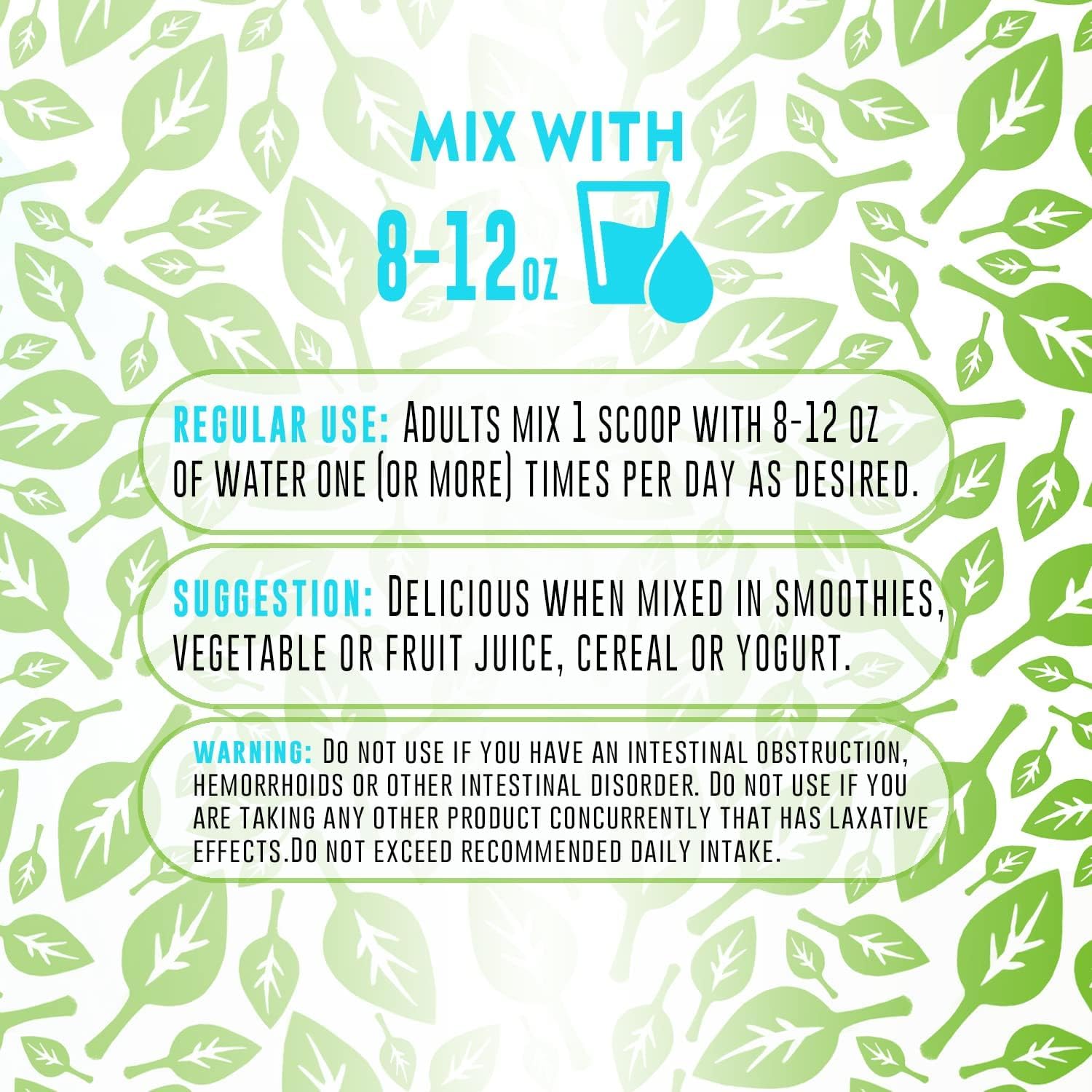 Project AD Fiber+ dissolving in water, convenient mix for digestive regularity on the go.