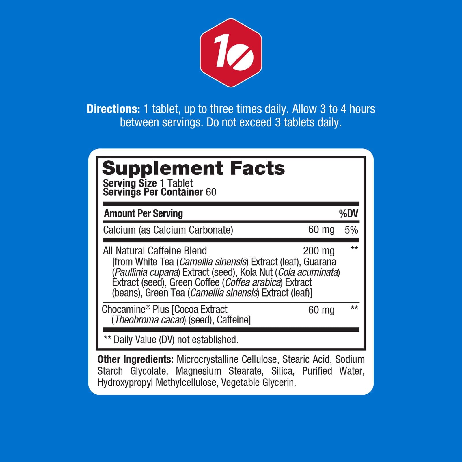 ProLab capsules closeup highlights precise 200mg dosing for quick energy.