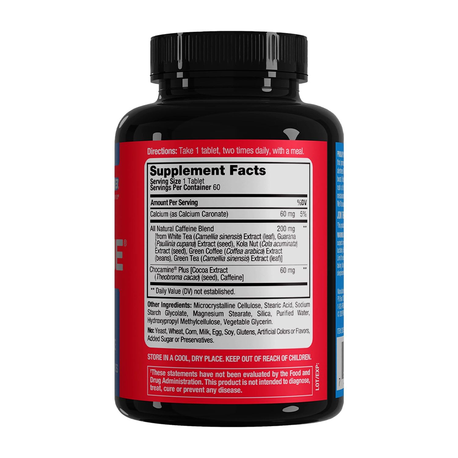 ProLab four-pack bottles highlights value and consistent energy support.