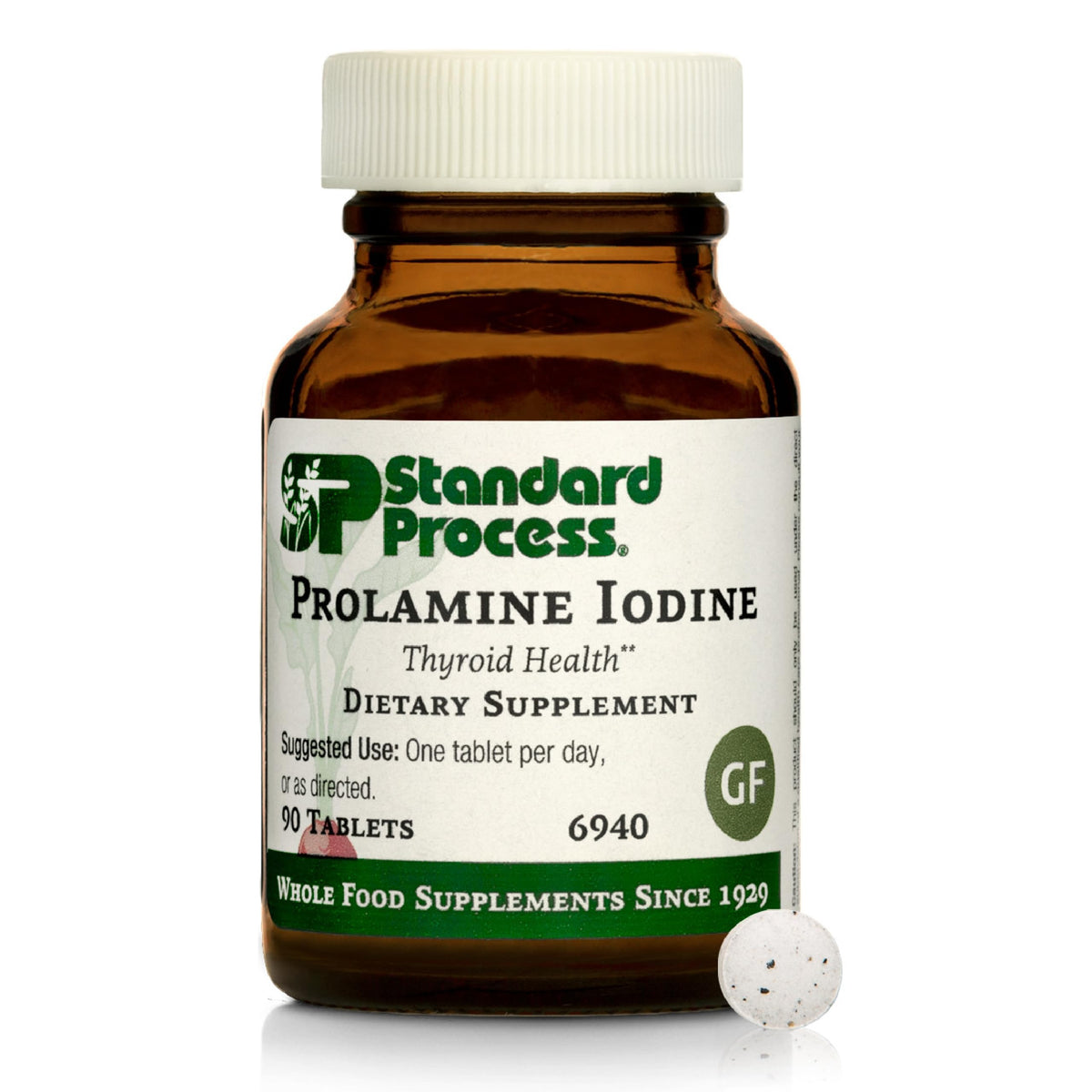 Front view of Prolamine Iodine 90 tablets bottle (hero image)