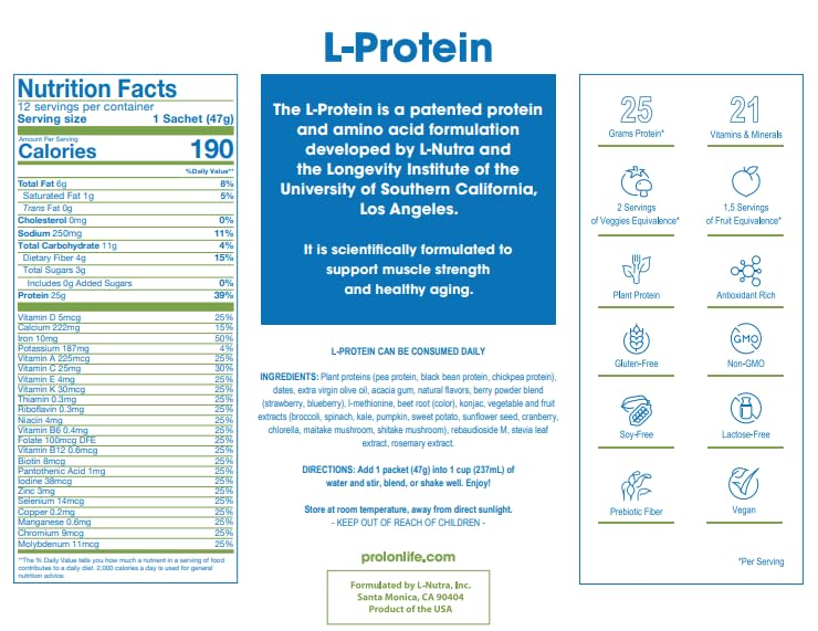 12-pack display of Prolon Longevity protein supports on-the-go nutrition.