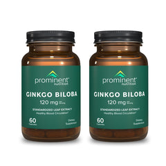 Prominent Ginkgo Biloba 120mg bottle front view