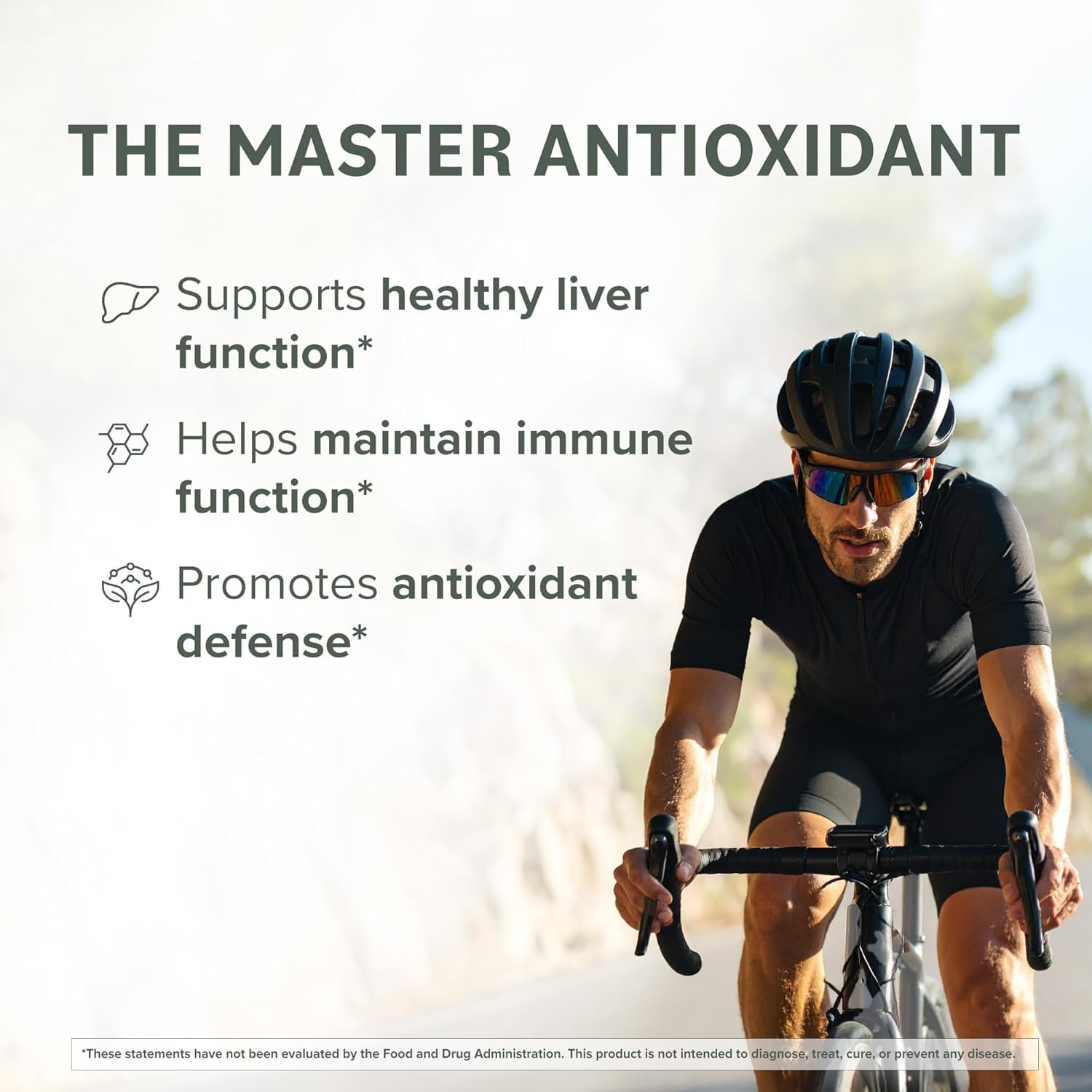 Close-up of Prominent Nutrition S-Acetyl L-Glutathione label