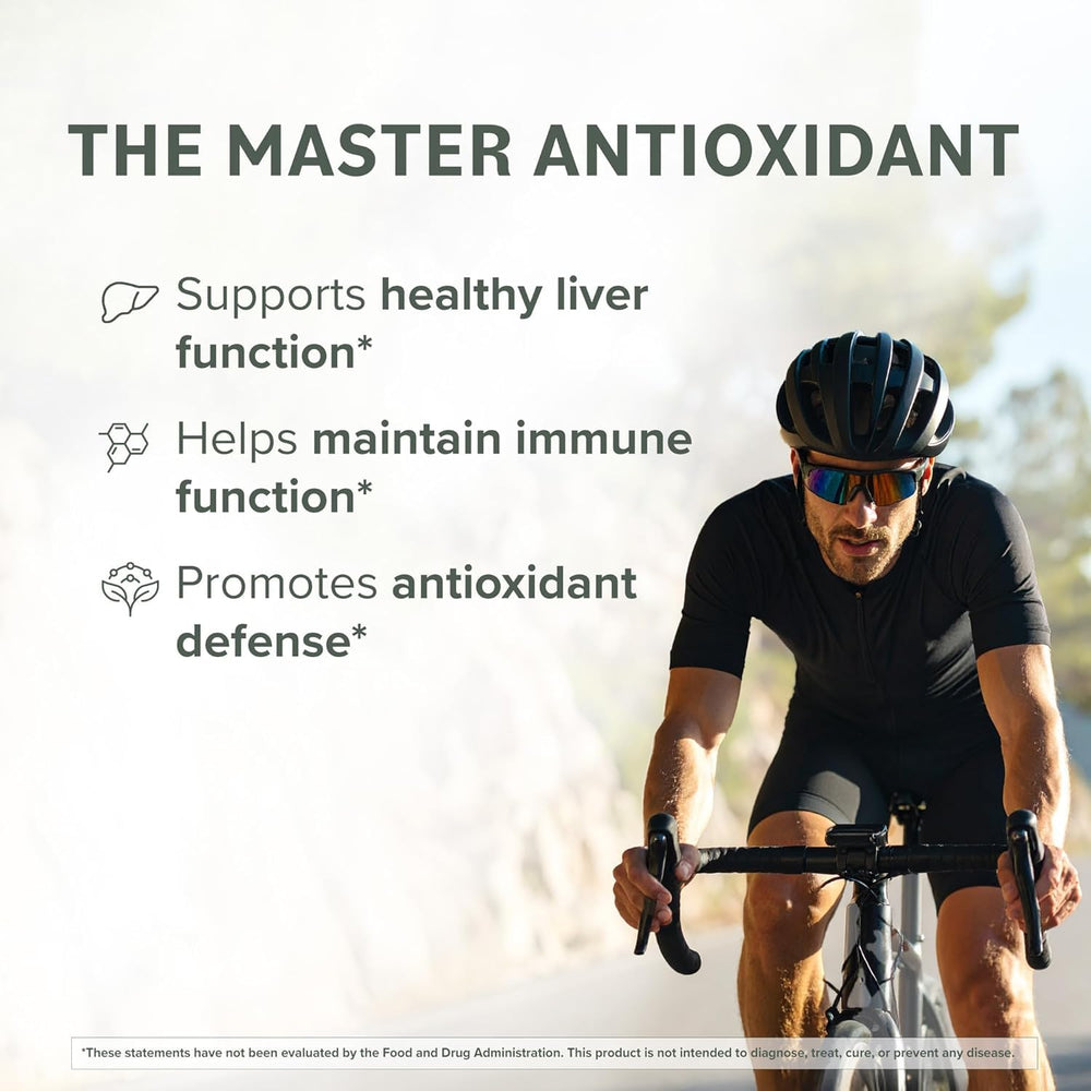 Close-up of Prominent Nutrition S-Acetyl L-Glutathione label