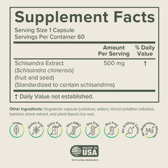 Prominent Nutrition Schisandra Berry Extract 2-pack bottle