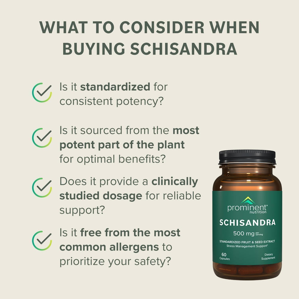Two-pack packshot of Prominent Nutrition Schisandra Berry Extract