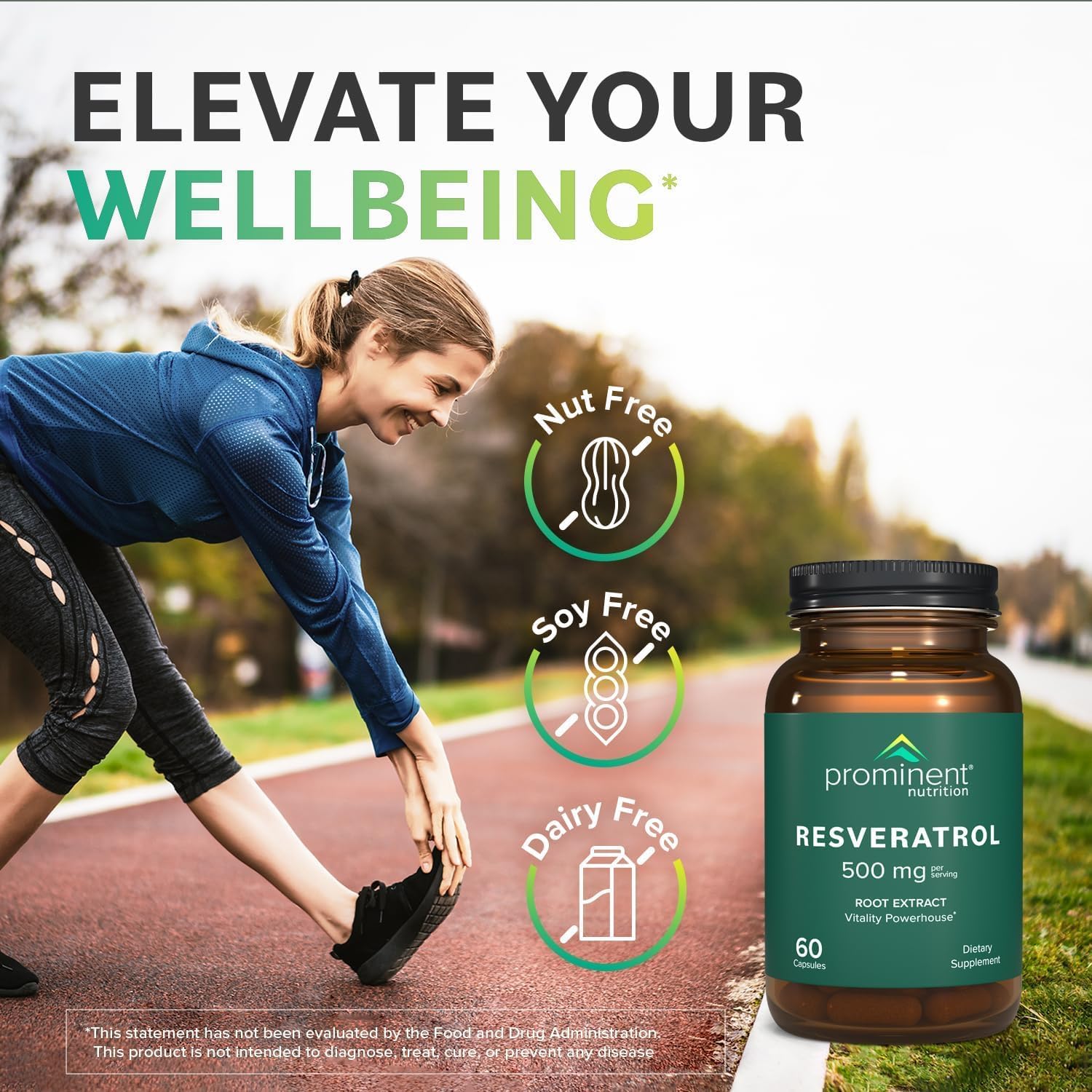 Prominent Resveratrol two-pack packaging display