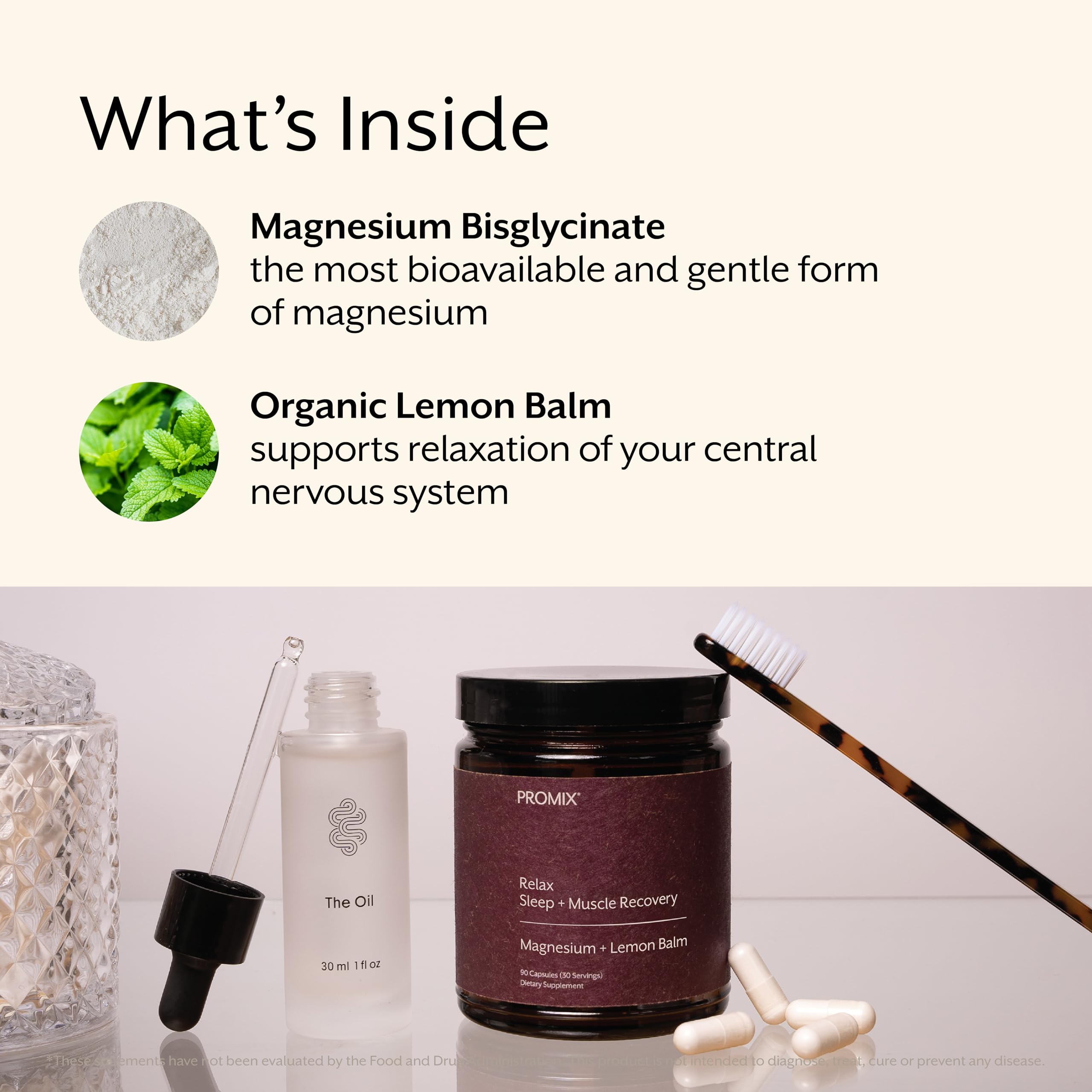 Promix Nutrition Relax 90-capsule bottle front view