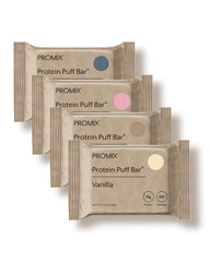 Promix Protein Puff Bars Variety Pack Vanilla flavor