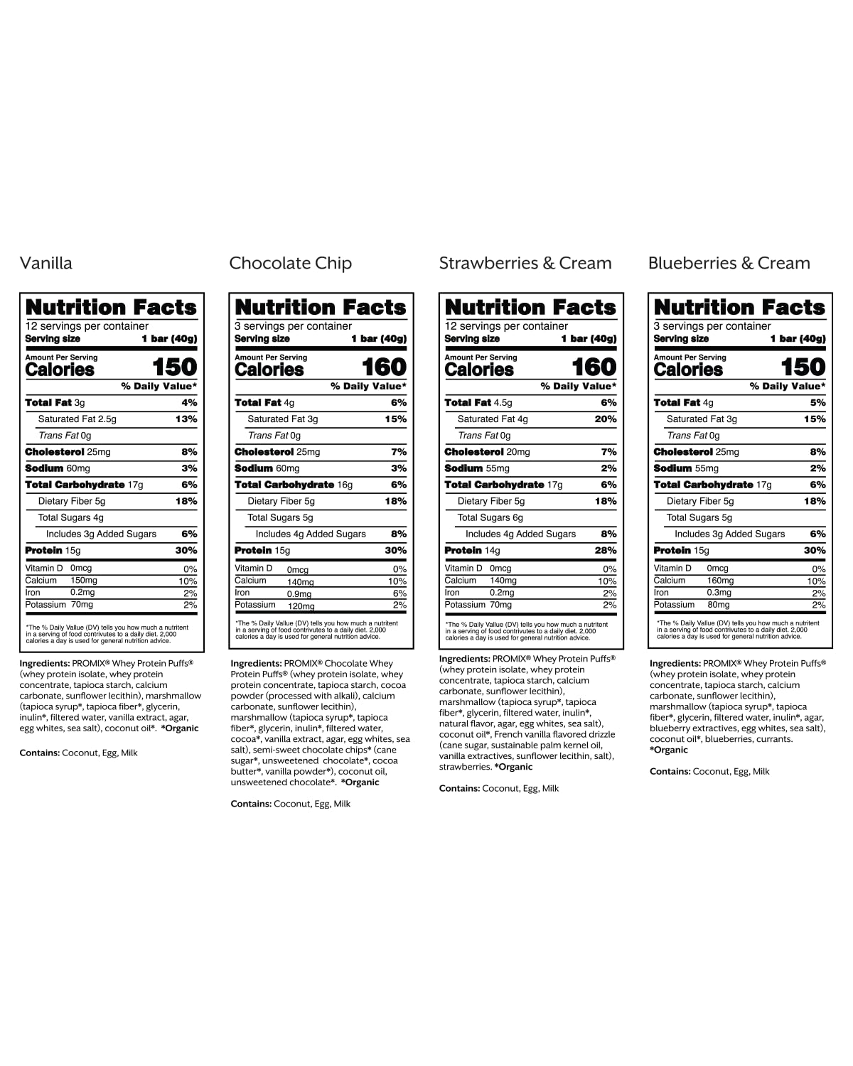 Promix Puff Bars are kosher, gluten-free, and soy-free