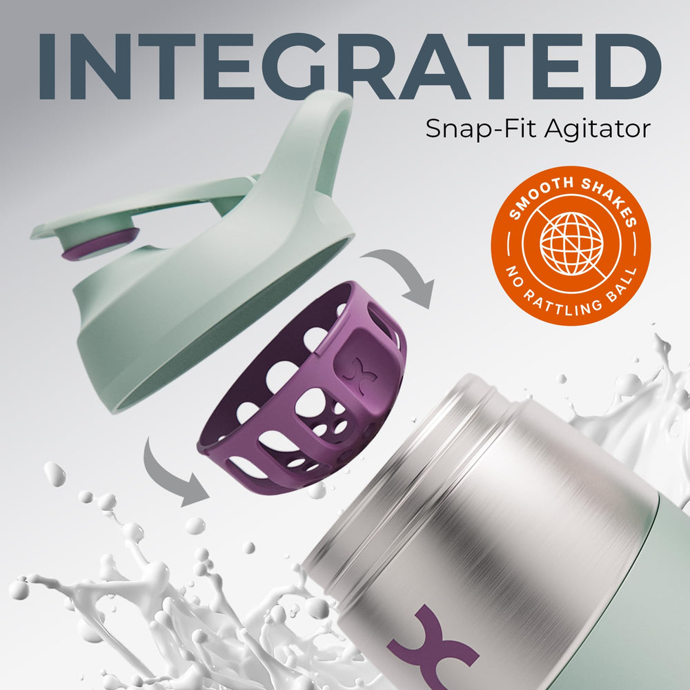 Promixx 32oz shaker-bpa-free-material prevents plastic odors and tastes for fresher drinks.