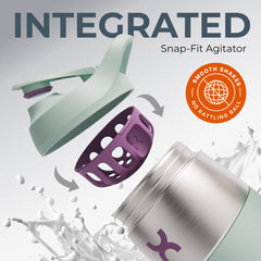 Promixx 32oz shaker-bpa-free-material prevents plastic odors and tastes for fresher drinks.