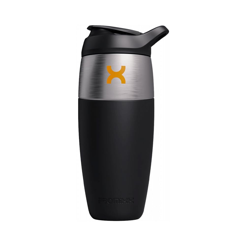 Promixx 32oz shaker cap highlights leak-proof reliability for gym sessions and on-the-go use.