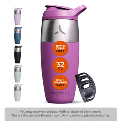 Promixx leak-proof lid close-up showing secure seal for spill-free carry