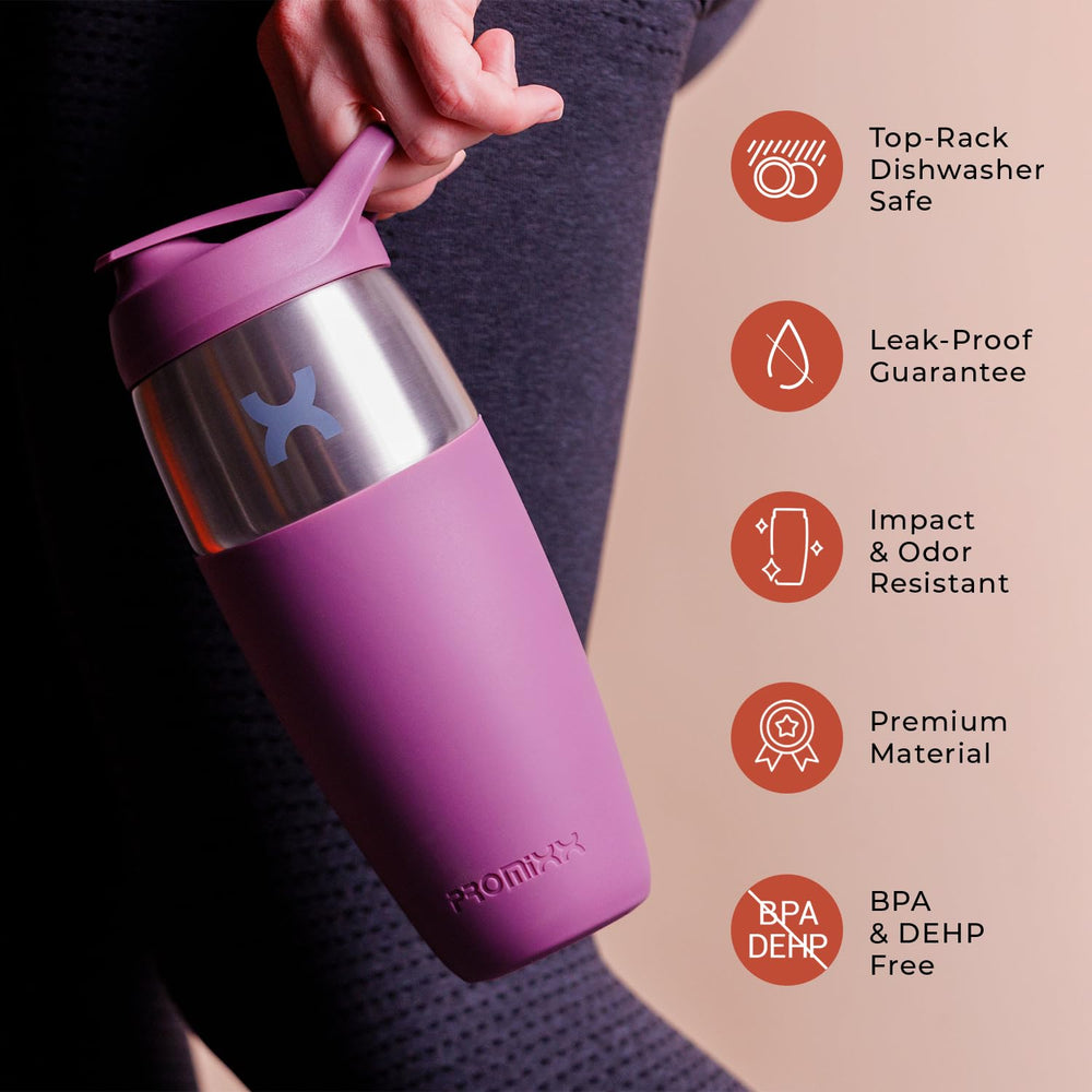 Promixx Pursuit 32oz capacity reduces refills during long sessions