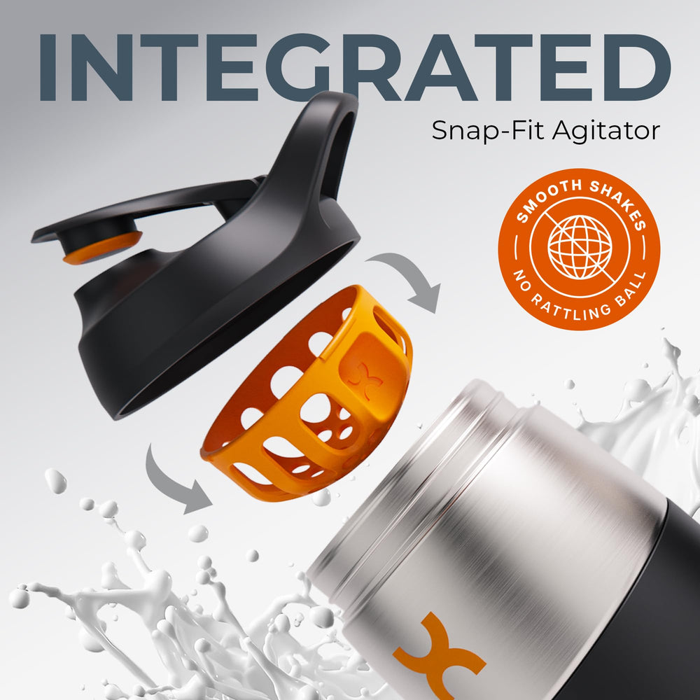 Promixx stainless-steel body stays cool, resists odors, and feels premium.