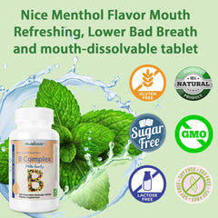 Close-up of slow-dissolving buccal lozenge for fast absorption