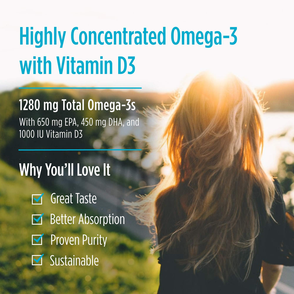 Ingredients and non-GMO statement on ProOmega-D Lemon