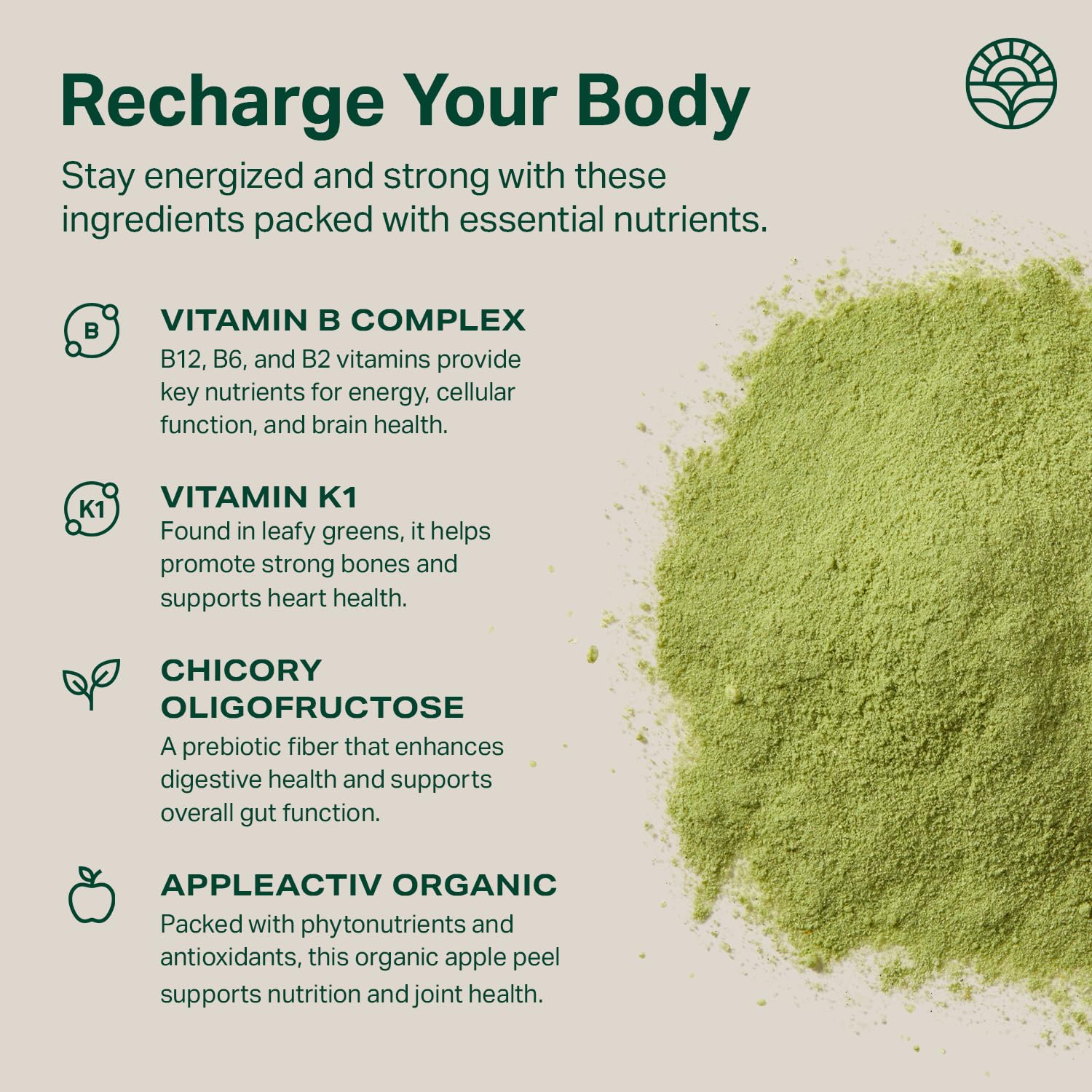 Proper powder dissolving in glass of water for quick, on-the-go nutrition
