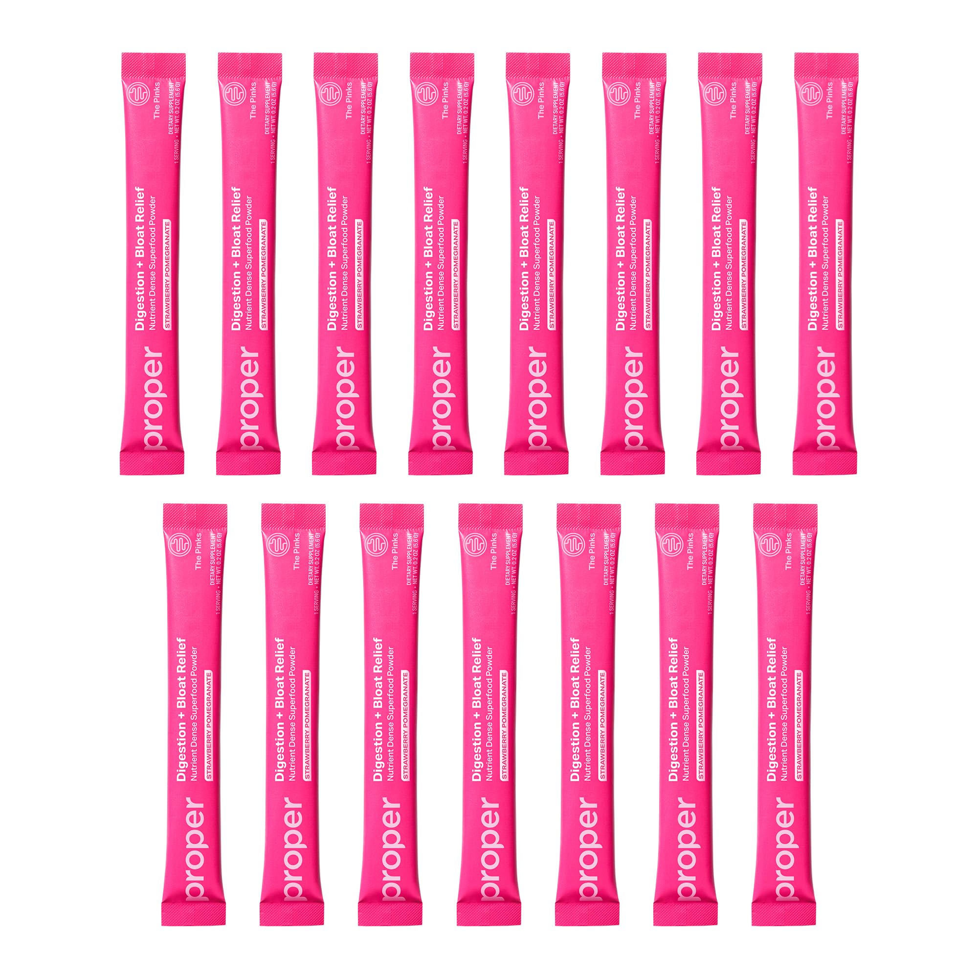 Close-up of strawberry pomegranate flavored powder