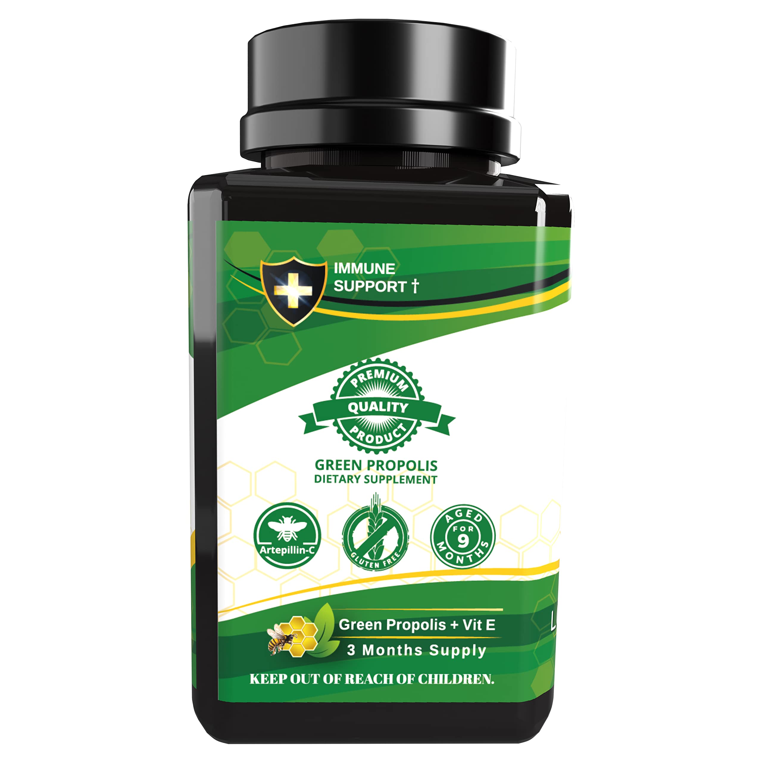 Propolis extract and capsules product setup