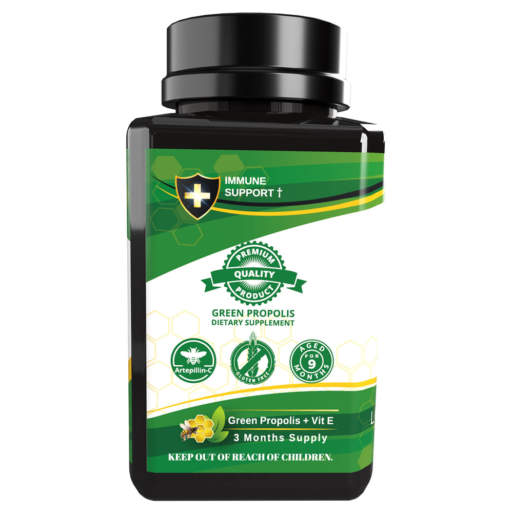 Propolis extract and capsules product setup