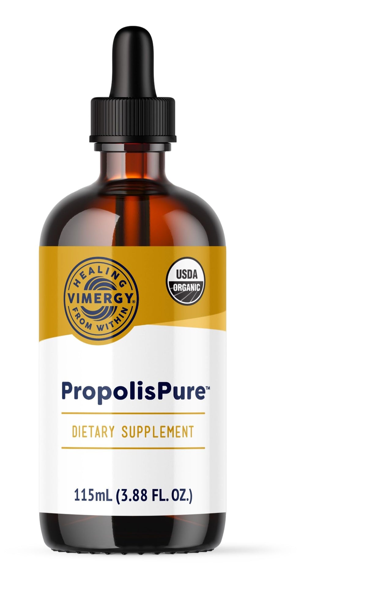Vimergy PropolisPure bottle and dropper