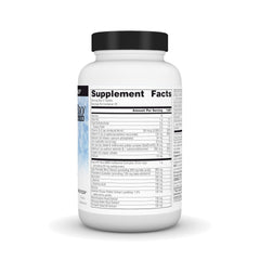 Close-up of Prosta-Response bottle and tablets