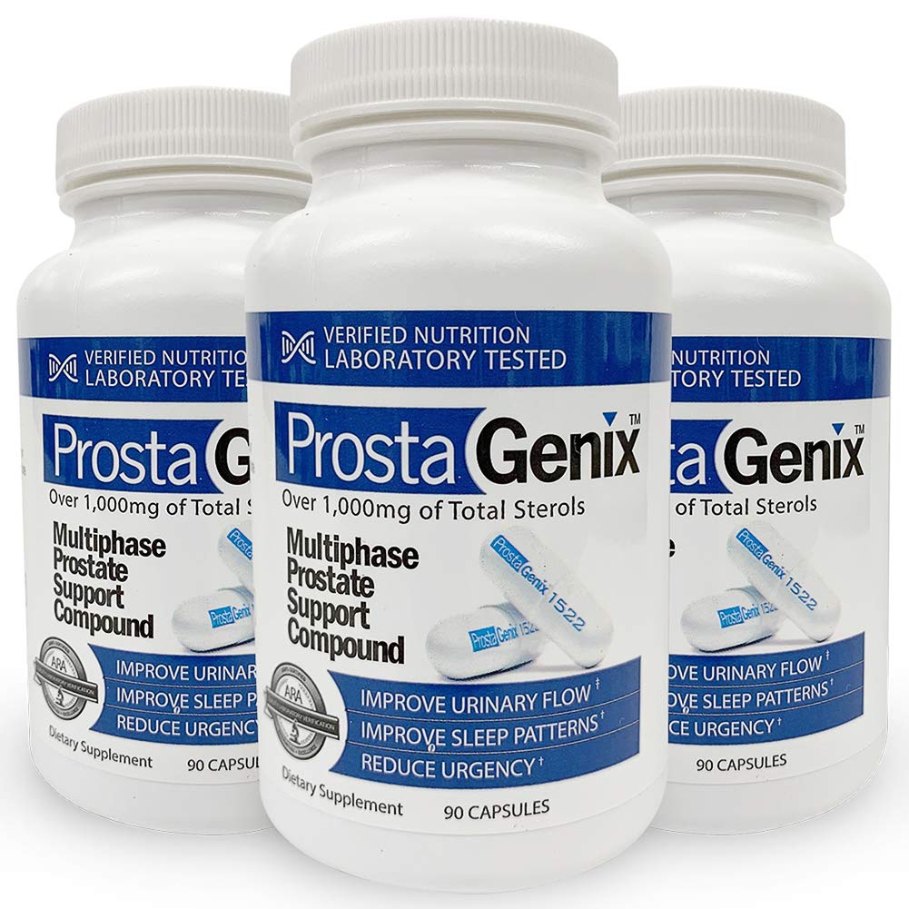 ProstaGenix bottle and box - multiphase prostate supplement