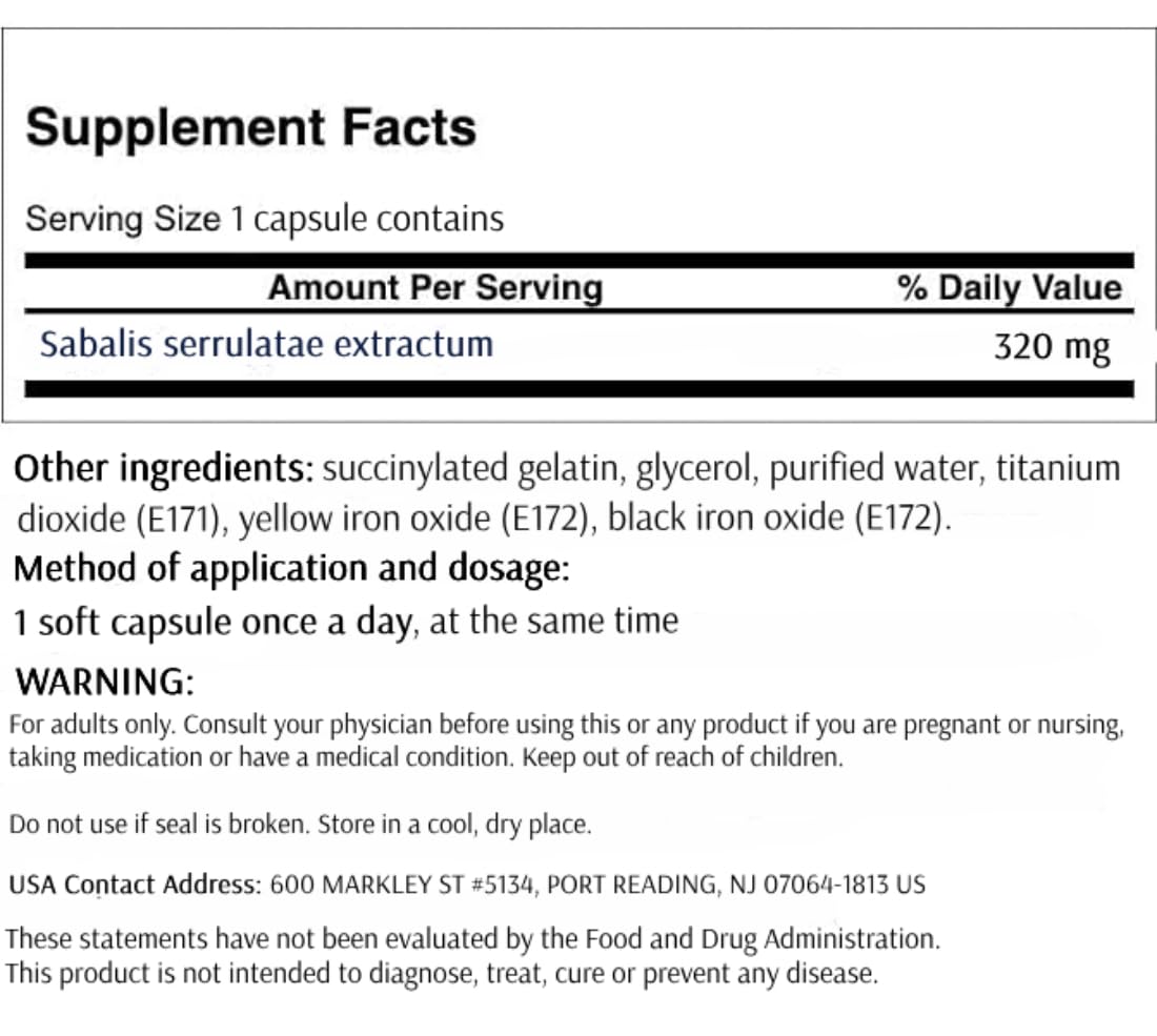Close-up of Prostamol Uno 320mg capsules